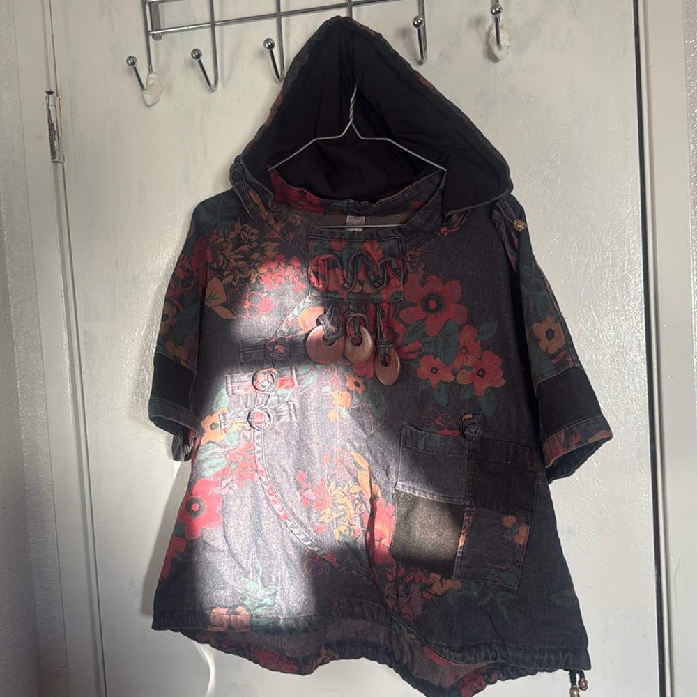 Flowers Jean blouse